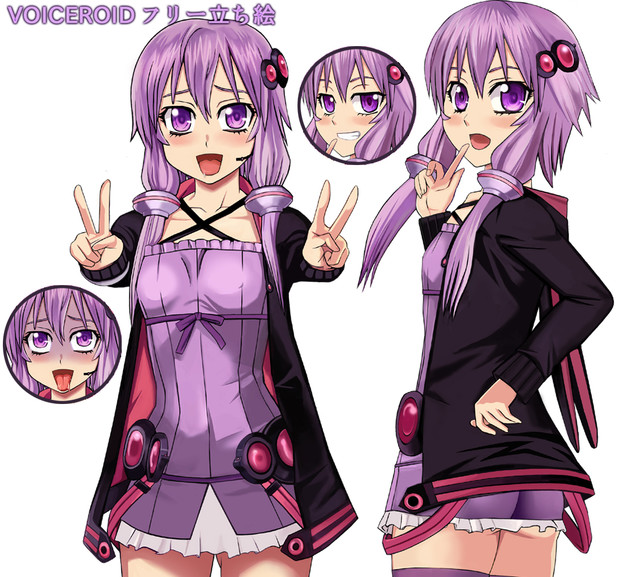 結月ゆかりさんのフリー素材 強化パッチ 玲夏 さんのイラスト ニコニコ静画 イラスト