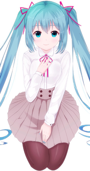 私服姿の初音ミク Ivy Forest さんのイラスト ニコニコ静画 イラスト