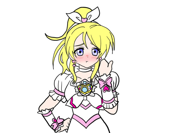 えりちが似合うプリキュアは 絵描きの冒険者katosan さんのイラスト ニコニコ静画 イラスト