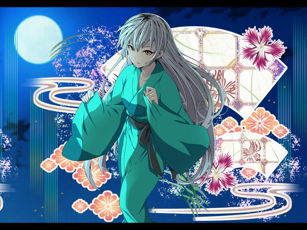 高峯のあ 浴衣 夜ver Kappa さんのイラスト ニコニコ静画 イラスト