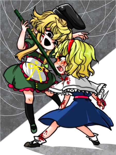 丁礼田魔理沙 Vs アリス Senmitu3 1000 さんのイラスト ニコニコ静画 イラスト
