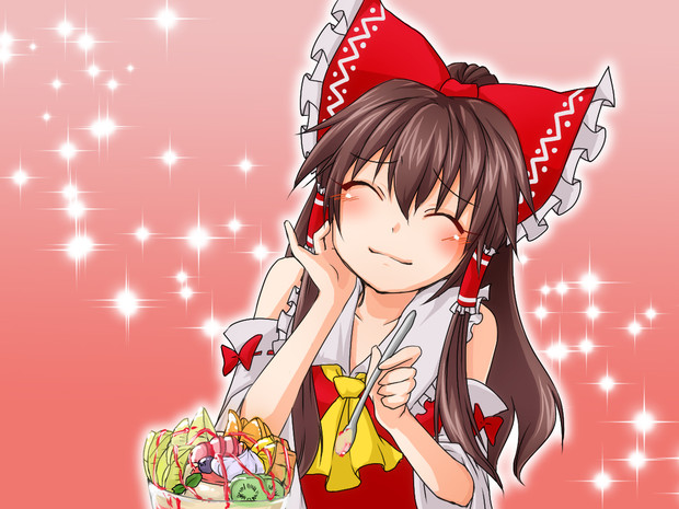 ああああ霊夢ちゃんはかわいいなぁあああ もんろーる さんのイラスト ニコニコ静画 イラスト