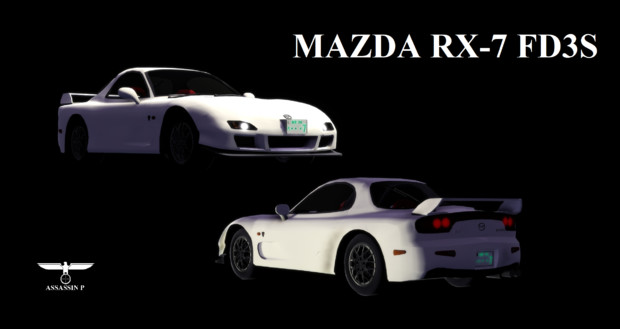 Mmd マツダ Rx 7 Fd3s スピリットr タイプb 配布 浅村anri アサシンp さんのイラスト ニコニコ静画 イラスト