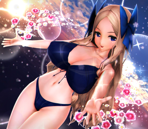 朝ビキニ 朝風編 朝姫に飛び込んで 海冥 さんのイラスト ニコニコ静画 イラスト