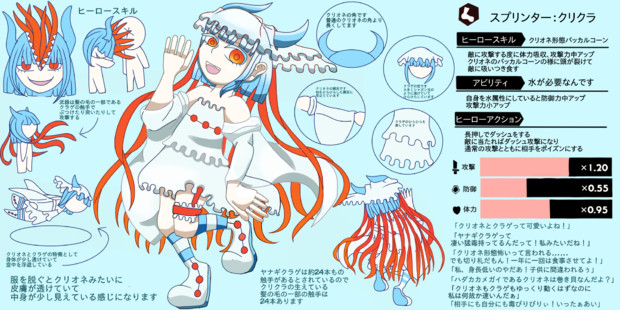 コンパス スプリンター クリクラ 豹変系キャラ 骸骨サキ さんのイラスト ニコニコ静画 イラスト
