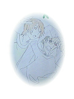 ゆーきとかなめ（模写）