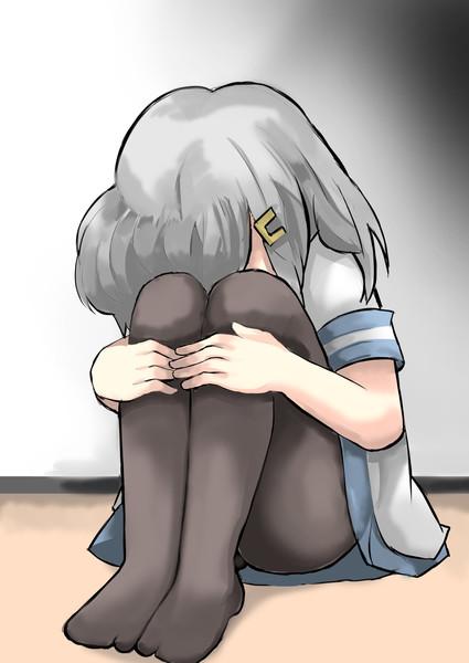落ち込んでいる浜風 がおー まどオンｉｎ率 さんのイラスト ニコニコ静画 イラスト