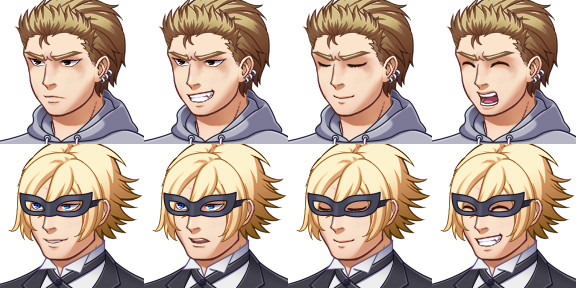 Mvキャラ生成ジェネ顔グラ 悪役にも ニコニコ静画 イラスト