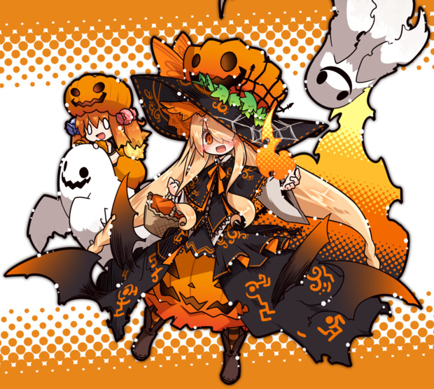 ハロウィンの魔女 さくらもち さんのイラスト ニコニコ静画 イラスト