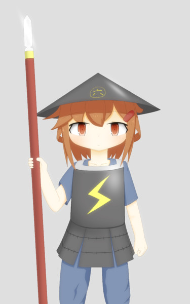 足軽仮装の雷 Mofu Mikuro さんのイラスト ニコニコ静画 イラスト
