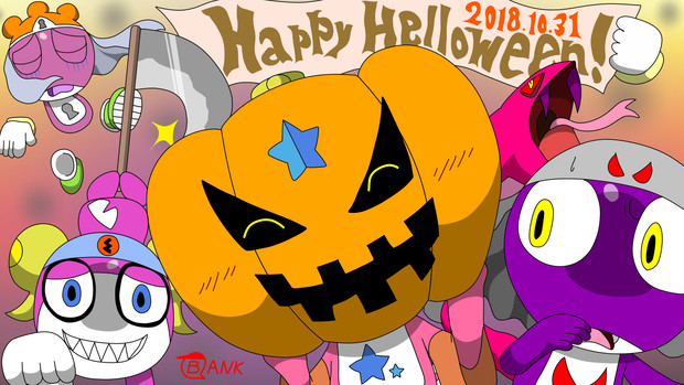 オリケロ 18年ハロウィン Bank さんのイラスト ニコニコ静画 イラスト