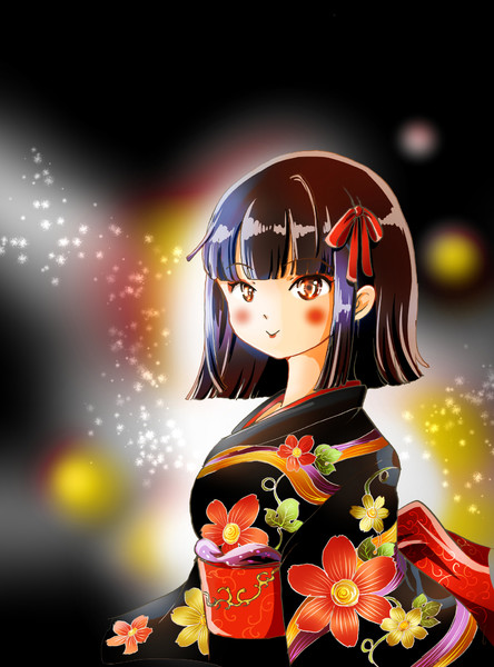 座敷わらしちゃん 清水とーら さんのイラスト ニコニコ静画 イラスト