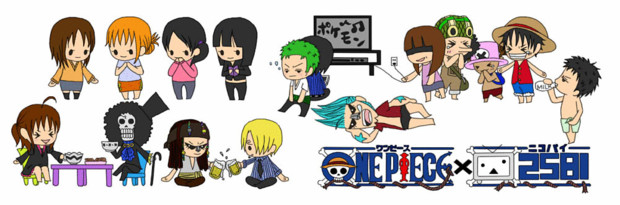 文字入れただけgifワンピ ニコニコ海賊団 まふまふ さんのイラスト ニコニコ静画 イラスト