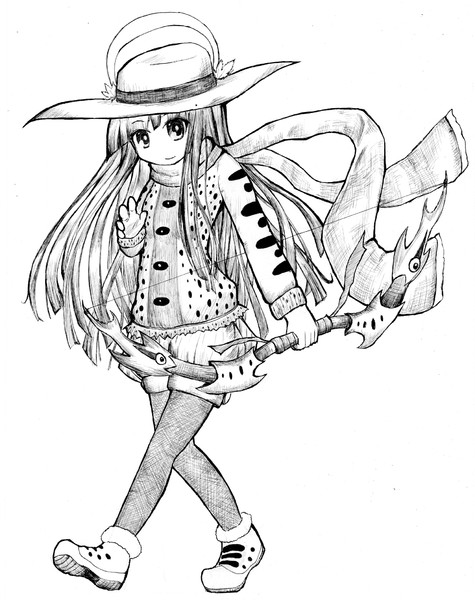 ニジマスの擬人化 九泉 無間 さんのイラスト ニコニコ静画 イラスト