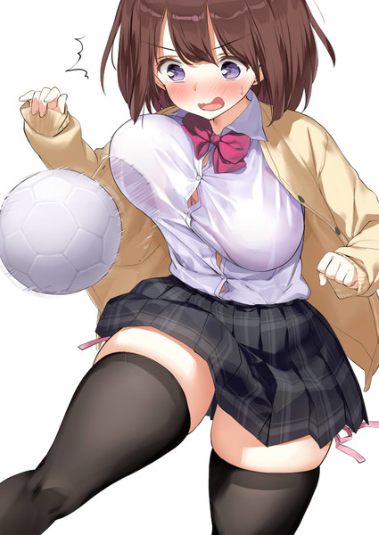 リフティングに失敗する紐パンjk 開栓 さんのイラスト ニコニコ静画 イラスト