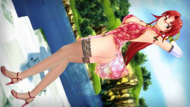 "いいおしりの日"美鈴ッ！