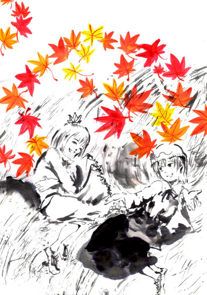 野分 秋姉妹 熊野辺青 さんのイラスト ニコニコ静画 イラスト