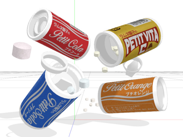 Mmd Petitcola プチラムネ アクセサリ配布あり ねんしょーp さんのイラスト ニコニコ静画 イラスト