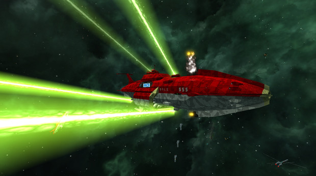 金剛型宇宙戦艦 きりしま 全砲門開け 撃て エスト さんのイラスト ニコニコ静画 イラスト