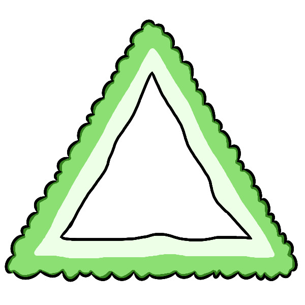 三角のゴーヤー