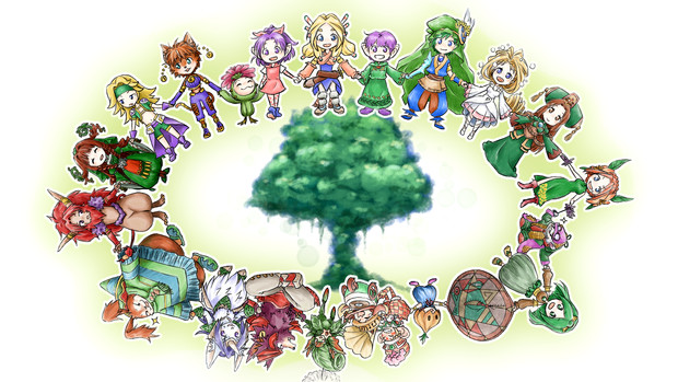 サボテンくんとしゃべりたくて聖剣伝説lomを初見実況 最終回記念 夢缶 さんのイラスト ニコニコ静画 イラスト