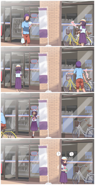 自転車で来た 3 イスィ さんのイラスト ニコニコ静画 イラスト