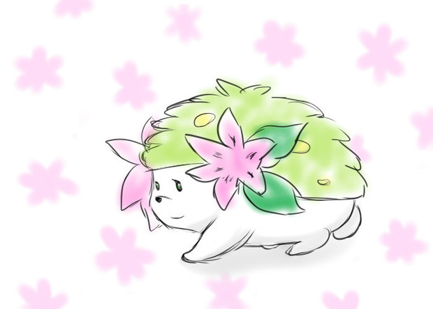 シェイミ２ Kei さんのイラスト ニコニコ静画 イラスト