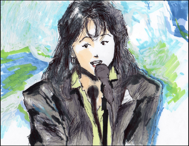 中森明菜 飾りじゃないのよ涙は 6 鬼門流 さんのイラスト ニコニコ静画 イラスト