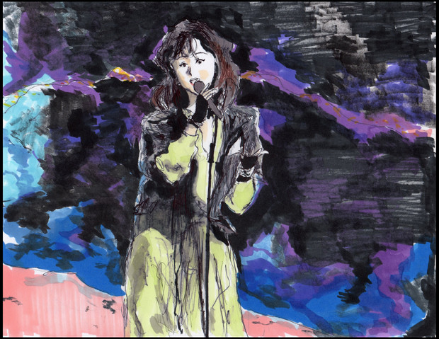 中森明菜 飾りじゃないのよ涙は 7 鬼門流 さんのイラスト ニコニコ静画 イラスト