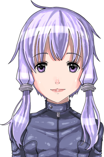 ゆかりん ぴっちりスーツ バストアップ絵 ニコニコ静画 イラスト