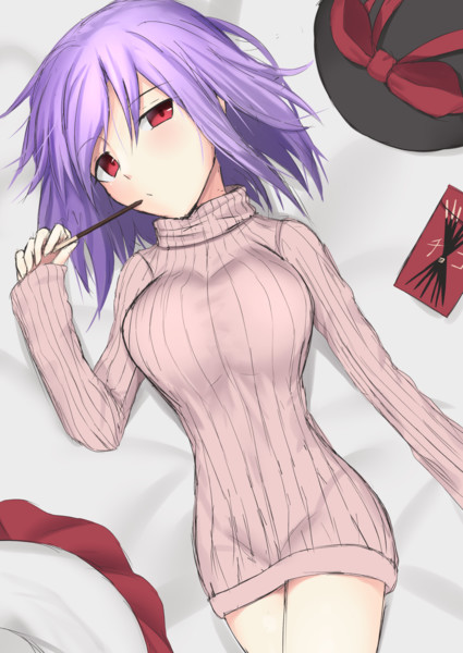 縦セタ衣玖さん Gnlo さんのイラスト ニコニコ静画 イラスト