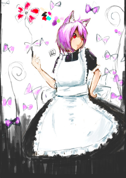 めいどさん / 藍乃いろり さんのイラスト ニコニコ静画 (イラスト)