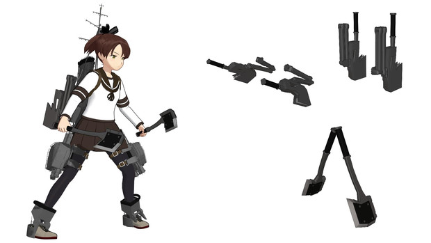 駆逐艦用戦斧 Hakuneru さんのイラスト ニコニコ静画 イラスト