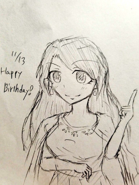 あやかちゃん誕生日おめでとう 餡 Ann さんのイラスト ニコニコ静画 イラスト