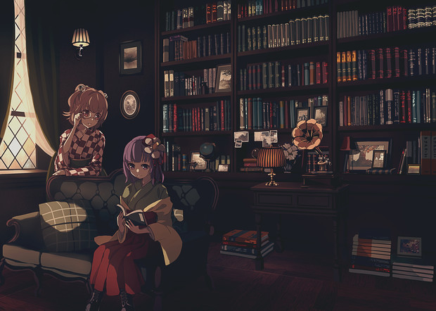 図書室 ぢせ さんのイラスト ニコニコ静画 イラスト