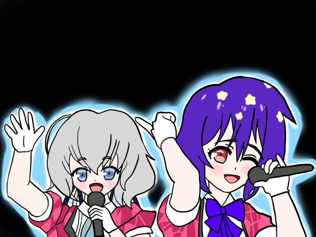 輝きの平成と昭和のアイドル 絵描きの冒険者katosan さんのイラスト ニコニコ静画 イラスト