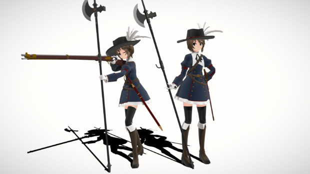 シャルロット Mmdモデル配布あり Cyalon さんのイラスト ニコニコ静画 イラスト