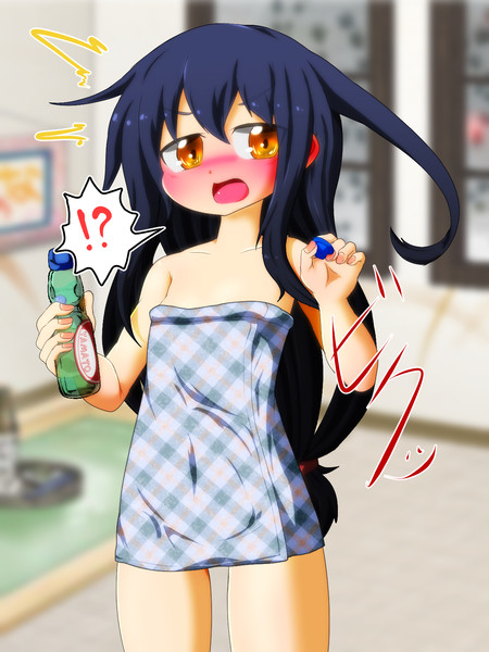 お題箱 バスタオル初霜ちゃん 刺蜂 さんのイラスト ニコニコ静画 イラスト