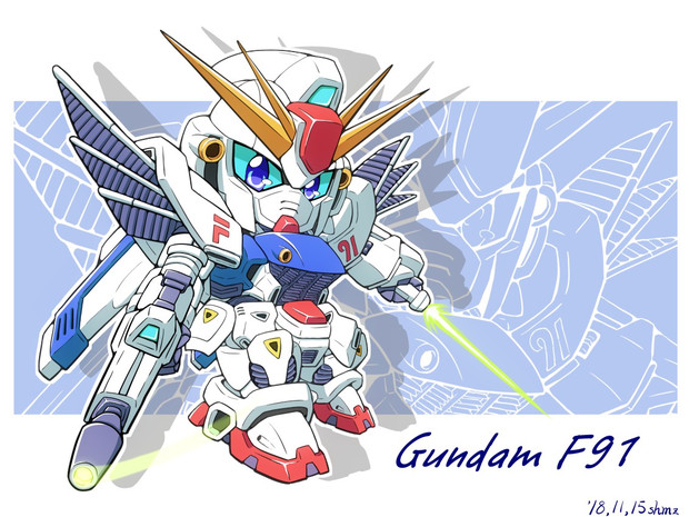 F91 Gundam ショッカー さんのイラスト ニコニコ静画 イラスト