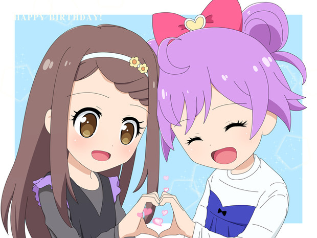 なおさんらぁらさん誕おめ絵 偽もの さんのイラスト ニコニコ静画 イラスト