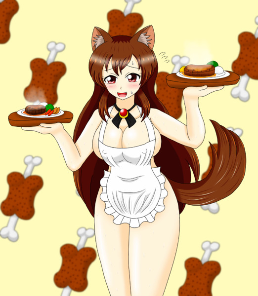 いい肉の日影狼ちゃん 羅御厨 さんのイラスト ニコニコ静画 イラスト