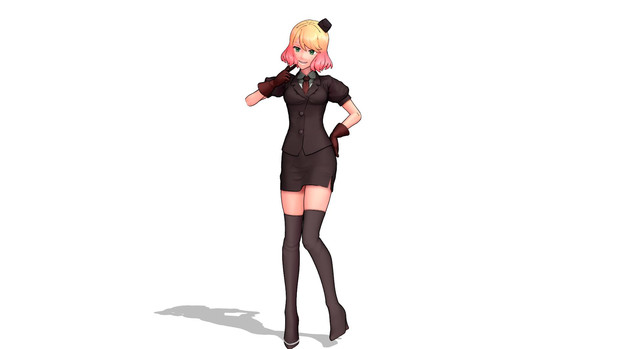 殺戮の天使 Mmd 原作立ち絵 サイコクラッシャー さんのイラスト ニコニコ静画 イラスト