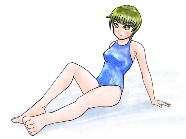 ときメモ 清川さんの水着 サトル兄 さんのイラスト ニコニコ静画 イラスト