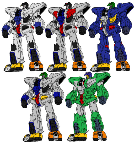 超獣機神ダンクーガ 準備稿カラー コノザワ さんのイラスト ニコニコ静画 イラスト