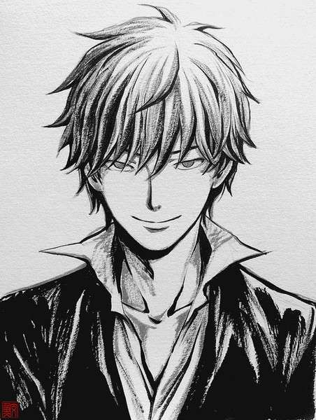 男子を描いてみただよ サメ さんのイラスト ニコニコ静画 イラスト