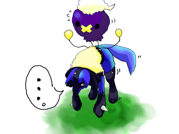 ルカリオ ふうせん ニコニコ静画 イラスト