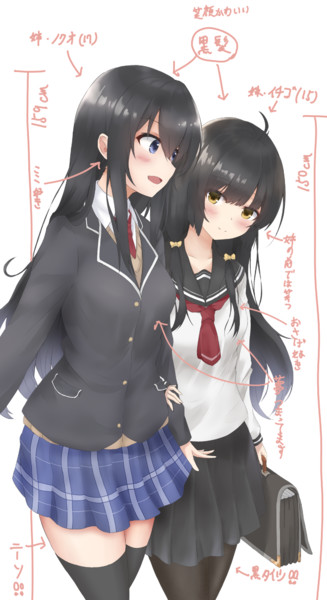 仲良し姉妹を愛でる きりや さんのイラスト ニコニコ静画 イラスト