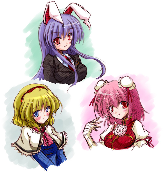 うさぎとピンク髪とアリスは淫r やむっ さんのイラスト ニコニコ静画 イラスト
