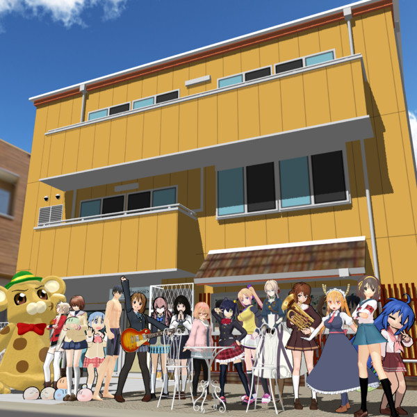 Mmd 京アニオールスター Youkan さんのイラスト ニコニコ静画 イラスト