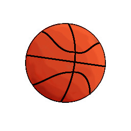 イラスト バスケットボール 無料アイコン